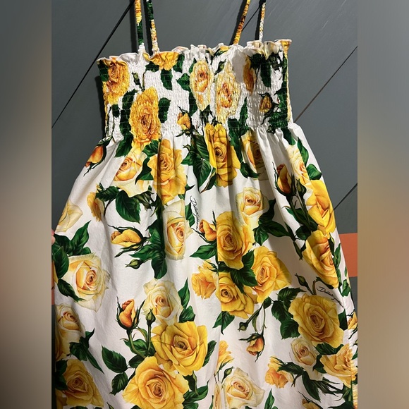 Dolce & Gabbana Kids
floral-motif shirred flared dress - Picture 2 of 6